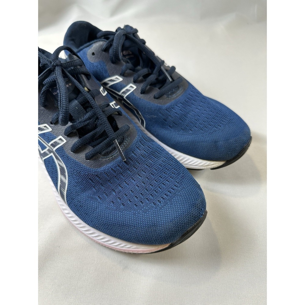 Asics Gel Excite 9.5 1012b182 Running Shoes Womens Size 9 Mako Blue White EUC - Picture 4 of 9